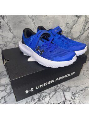 Under Armour Boys Sneakers 3Y Surge Blue NEW